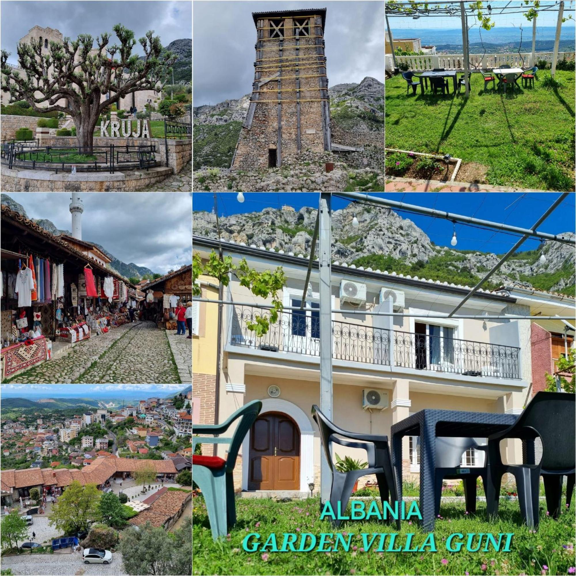 Garden Villa Guni Krujë المظهر الخارجي الصورة